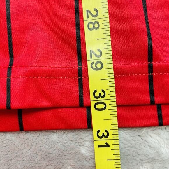 Official Sports Soccer Referee Jerseys (2) Size L Red Yellow Stripe 2004 Patch - Picture 10 of 13